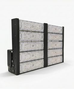 Đèn LED pha P03 (Khung đen) Module SMD 3030 Mẫu A - Công suất 500W