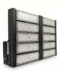 Đèn LED pha P03 (Khung đen) Module SMD 3030 Mẫu B - Công suất 500W