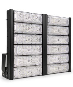 Đèn LED pha P03 (Khung đen) Module SMD 3030 Mẫu A - Công suất 600W