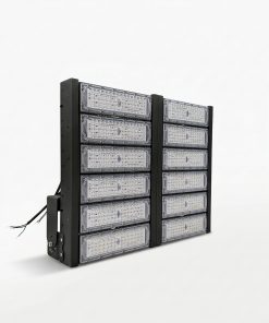 Đèn LED pha P03 (Khung đen) Module SMD 3030 Mẫu B - Công suất 600W