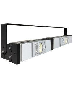 Đèn LED pha P03 (Khung đen) Lắp ngang Module COB 3030 - Công suất 100W