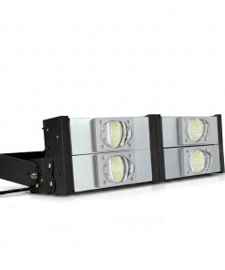 Đèn LED pha P03 (Khung đen) Lắp ngang Module COB 3030 - Công suất 200W