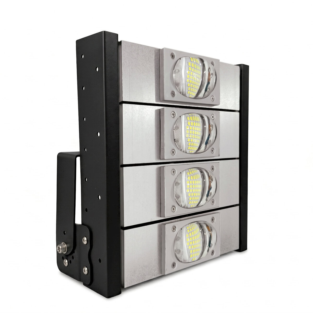 Đèn LED pha P03 (Khung đen) Module COB 3030 - Công suất 200W