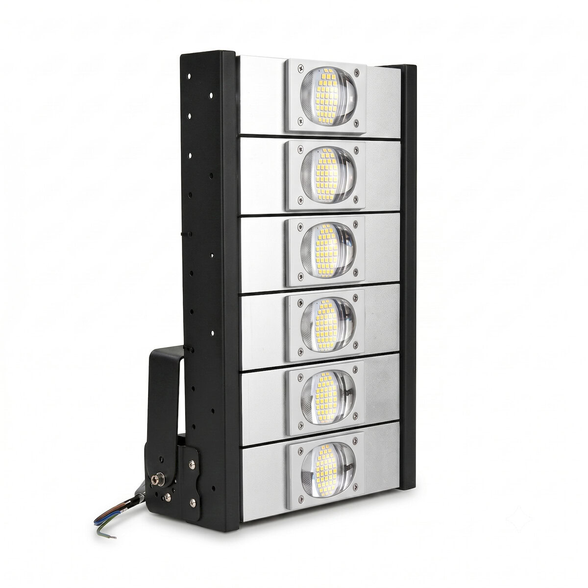 Đèn LED pha P03 (Khung đen) Module COB 3030 - Công suất 300W