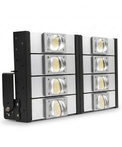 Đèn LED pha P03 (Khung đen) Module COB 3030 - Công suất 400W