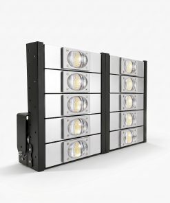 Đèn LED pha P03 (Khung đen) Module COB 3030 - Công suất 500W