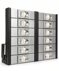 Đèn LED pha P03 (Khung đen) Module COB 3030 - Công suất 600W