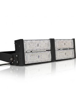 Đèn LED pha P03 (Khung đen) Lắp ngang Module SMD 3030 Mẫu A - Công suất 200W