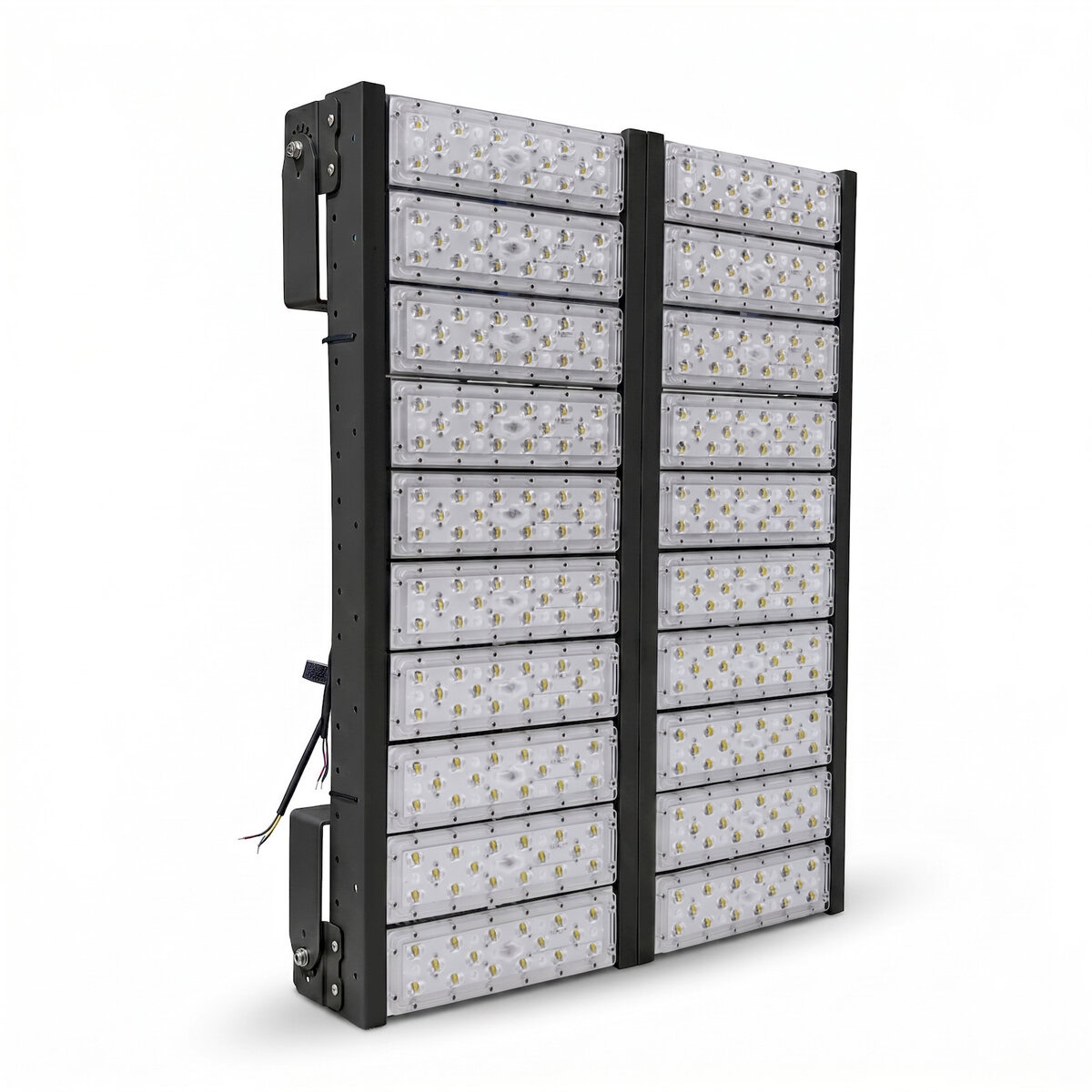 Đèn LED pha P03 (Khung đen) Module SMD 5050 Mẫu A - Công suất 1000W
