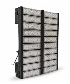 Đèn LED pha P03 (Khung đen) Module SMD 5050 Mẫu B - Công suất 1000W
