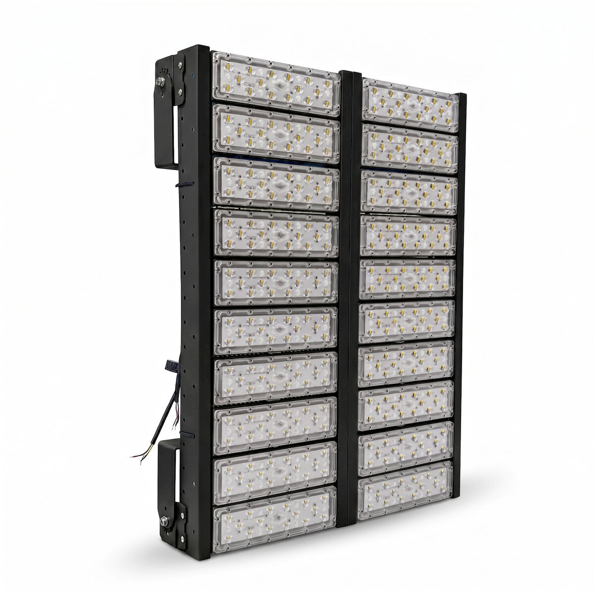 Đèn LED pha P03 (Khung đen) Module SMD 5050 Mẫu B - Công suất 1000W