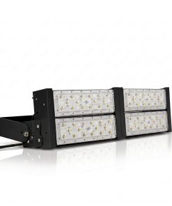 Đèn LED pha P03 (Khung đen) Lắp ngang Module SMD 5050 Mẫu A - Công suất 200W