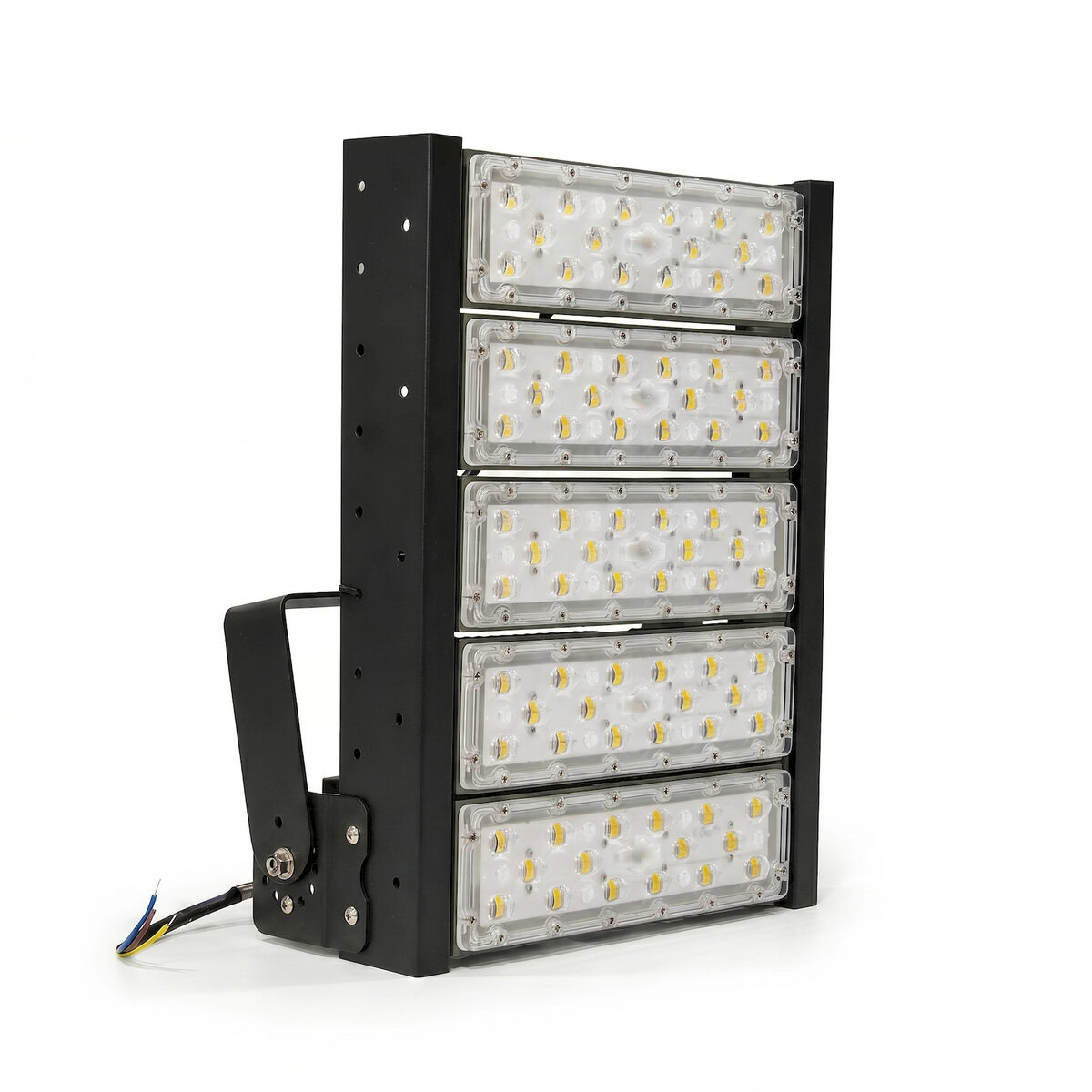 Đèn LED pha P03 (Khung đen) Module SMD 5050 Mẫu B - Công suất 250W