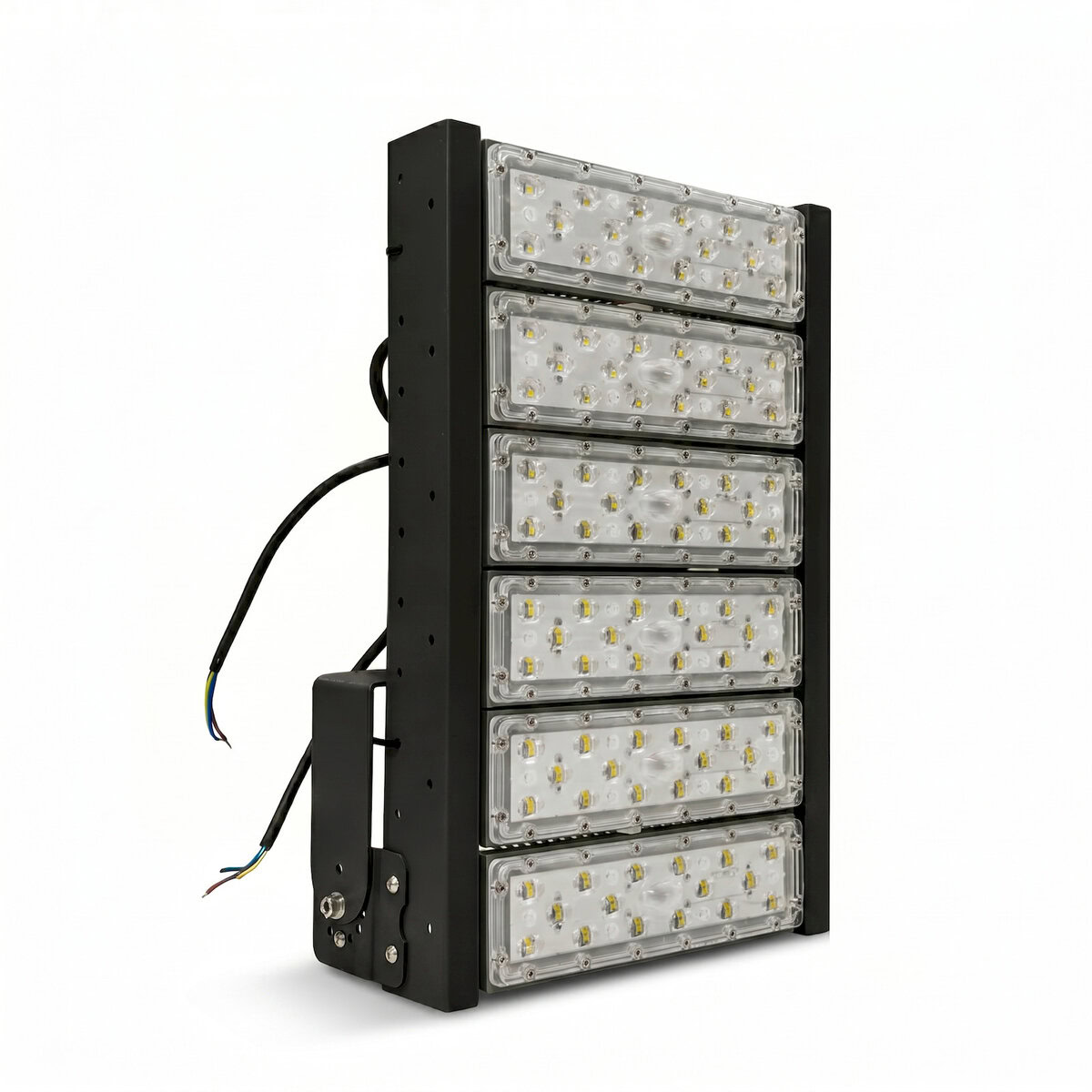 Đèn LED pha P03 (Khung đen) Module SMD 5050 Mẫu B - Công suất 300W