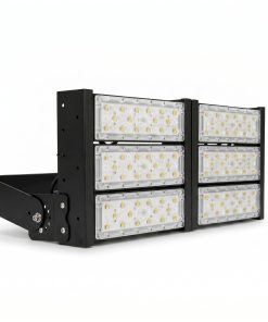 Đèn LED pha P03 (Khung đen) Lắp ngang Module SMD 5050 Mẫu B - Công suất 300W