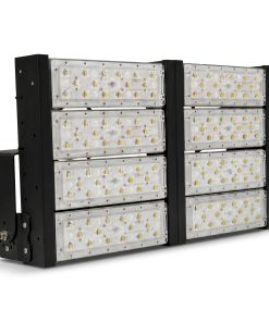 Đèn LED pha P03 (Khung đen) Module SMD 5050 Mẫu A - Công suất 400W