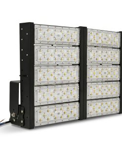 Đèn LED pha P03 (Khung đen) Module SMD 5050 Mẫu A - Công suất 500W
