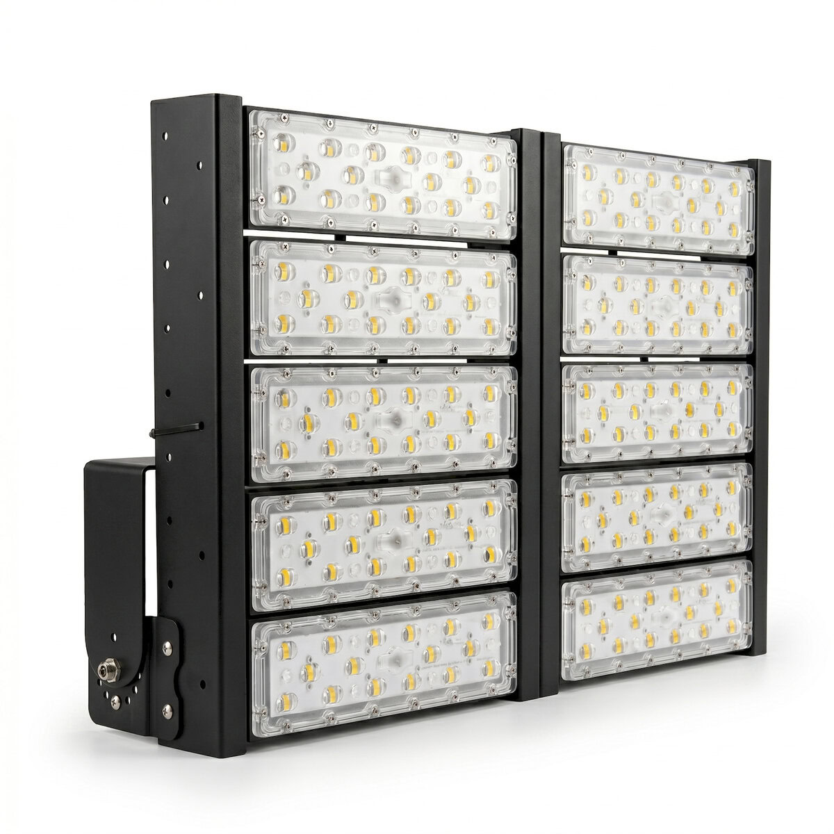 Đèn LED pha P03 (Khung đen) Module SMD 5050 Mẫu B - Công suất 500W