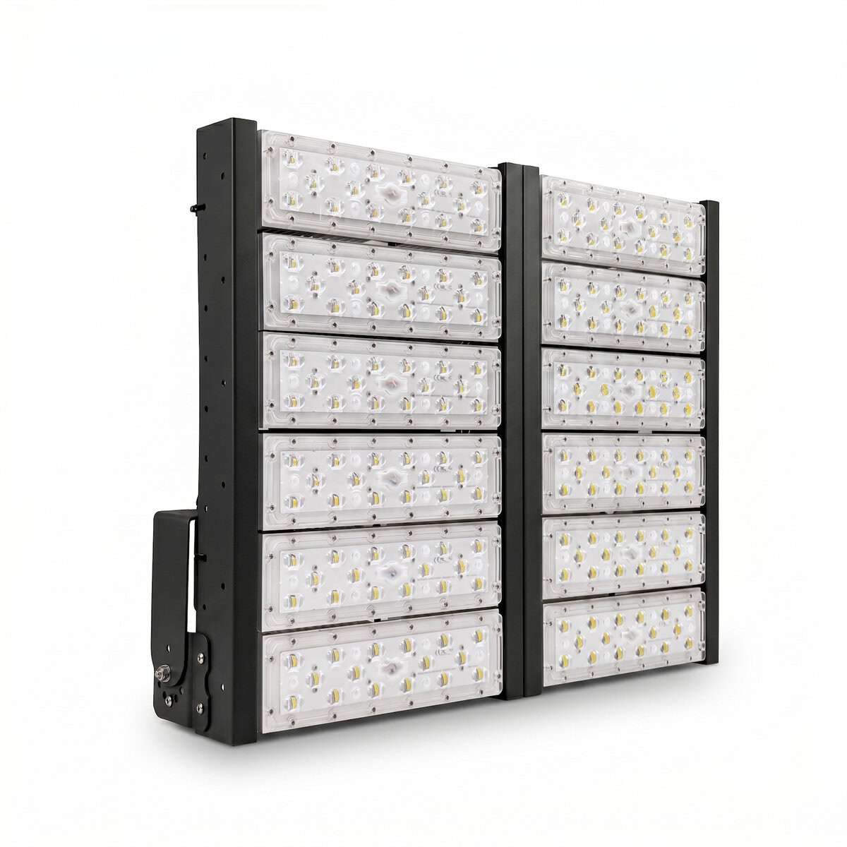 Đèn LED pha P03 (Khung đen) Module SMD 5050 Mẫu A - Công suất 600W