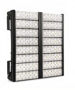 Đèn LED pha P03 (Khung đen) Module SMD 5050 Mẫu A - Công suất 800W