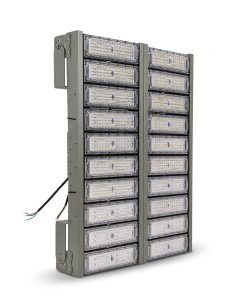Đèn LED pha P01 (Khung xám) Module SMD 3030 Mẫu B - Công suất 1000W