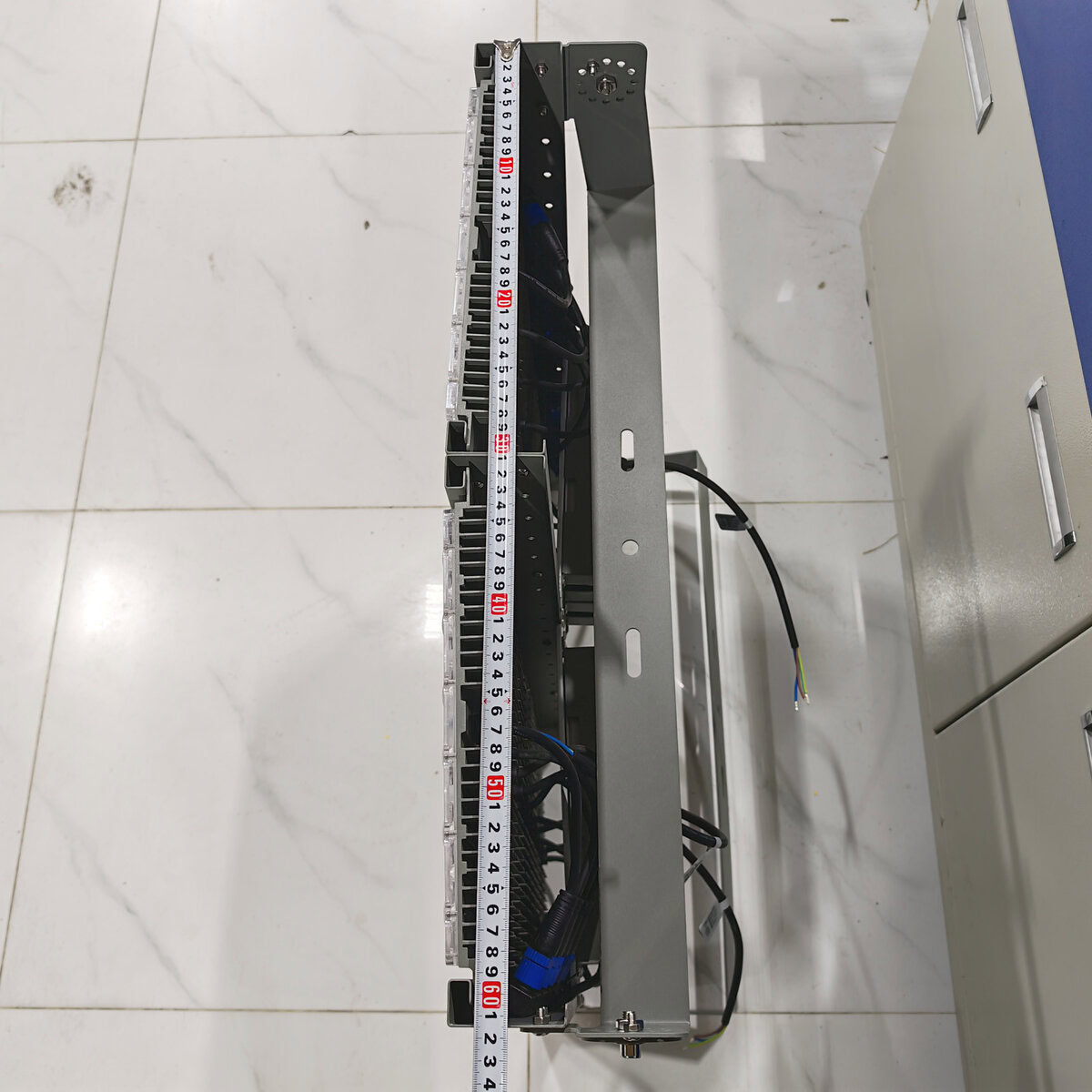 Đèn LED pha P01 (Khung xám) Module SMD 5050 Mẫu B - Công suất 1000W - Ảnh 5
