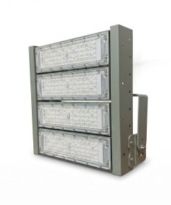Đèn LED pha P01 (Khung xám) Module SMD 3030 Mẫu B - Công suất 200W