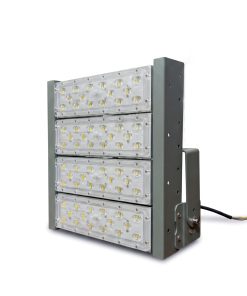Đèn LED pha P01 (Khung xám) Module SMD 5050 Mẫu A - Công suất 200W