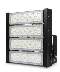 Đèn LED pha P03 (Khung đen) Module SMD 5050 Mẫu B - Công suất 200W