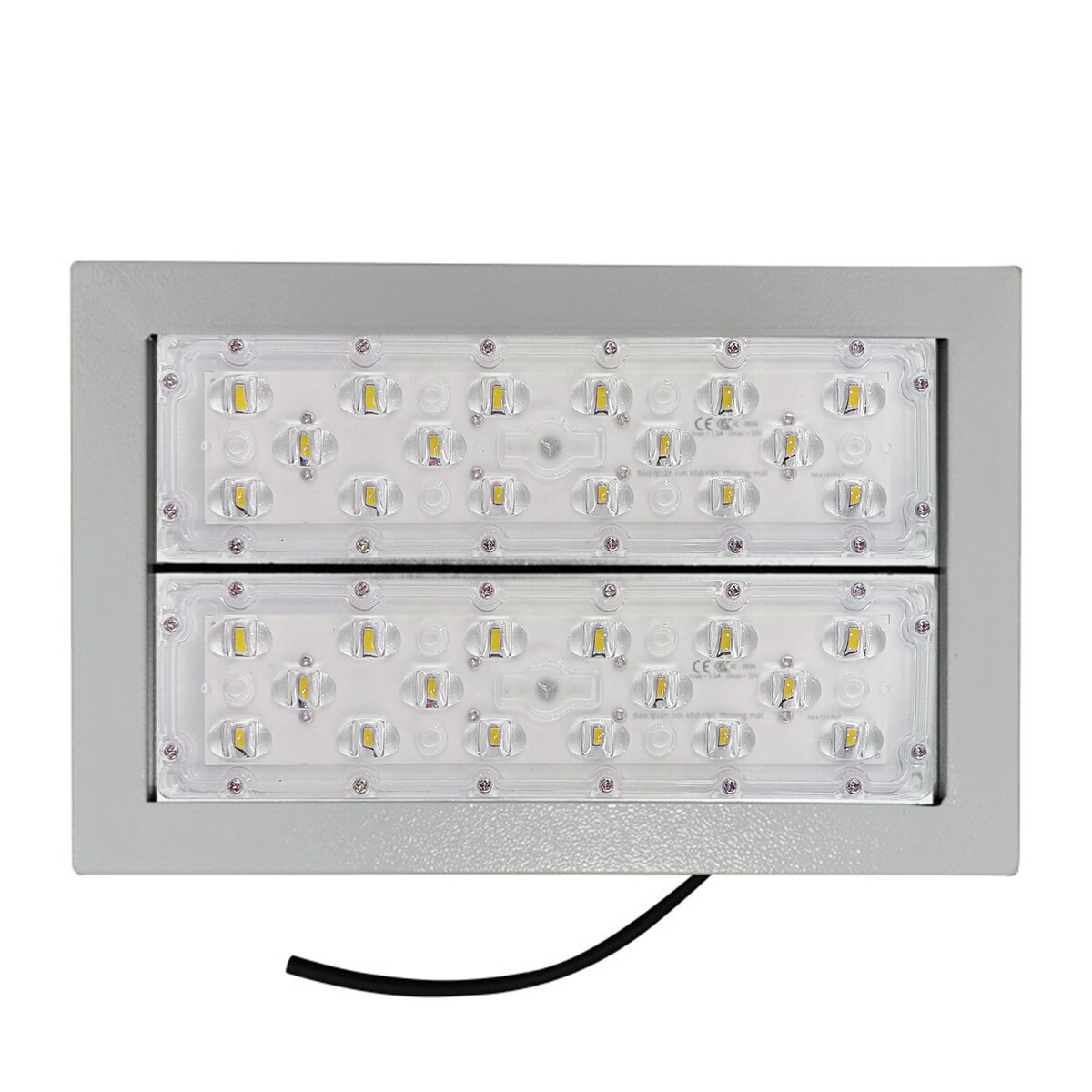 Đèn LED pha P02 (Khung hộp kín) Module SMD 5050 Mẫu A - Công suất 100W - Ảnh 2